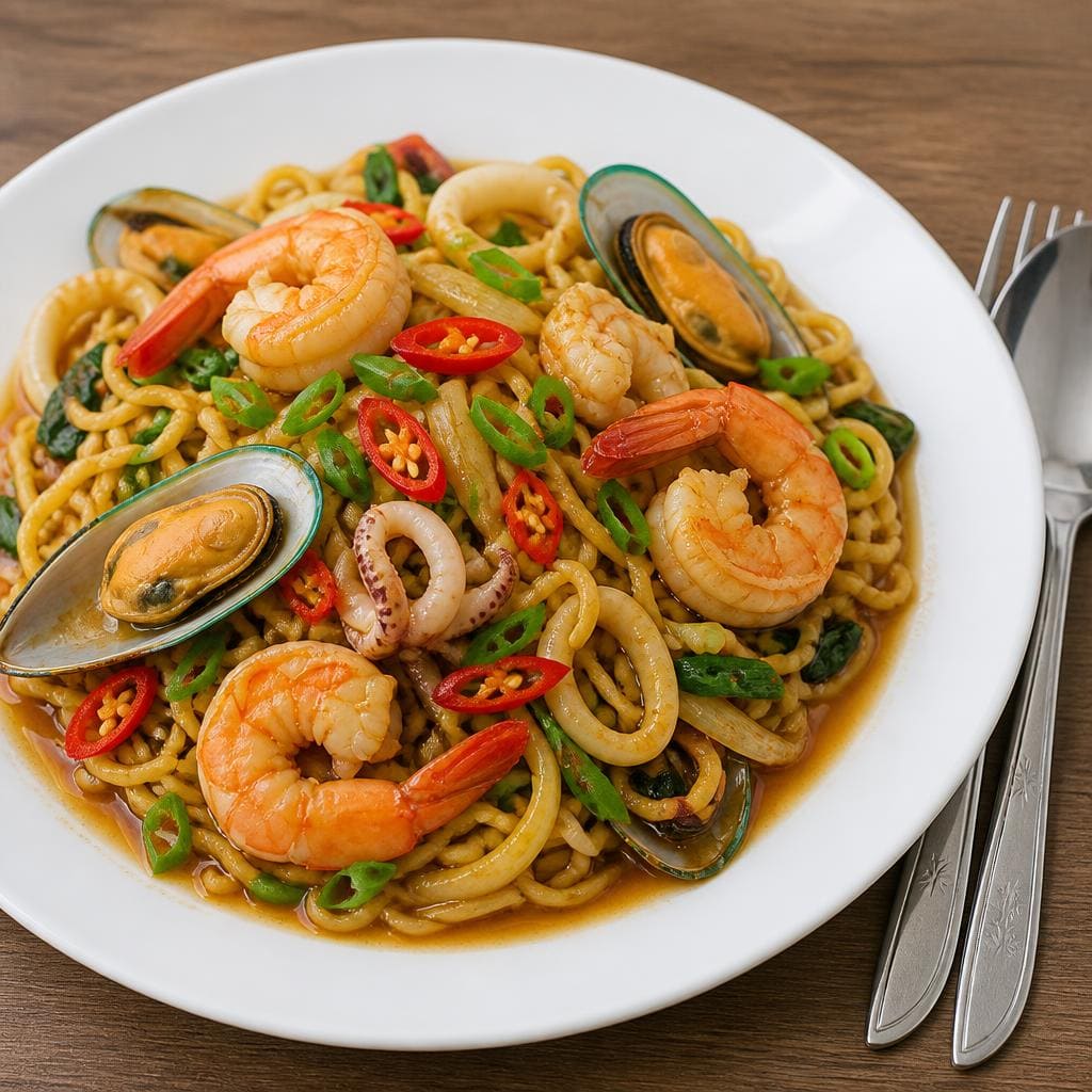 Bakmi Golek Bakmi Masak Seafood